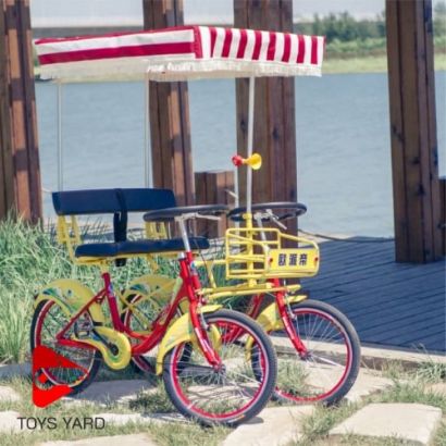 صورة دراجة هوائية عائلية 2 راكب